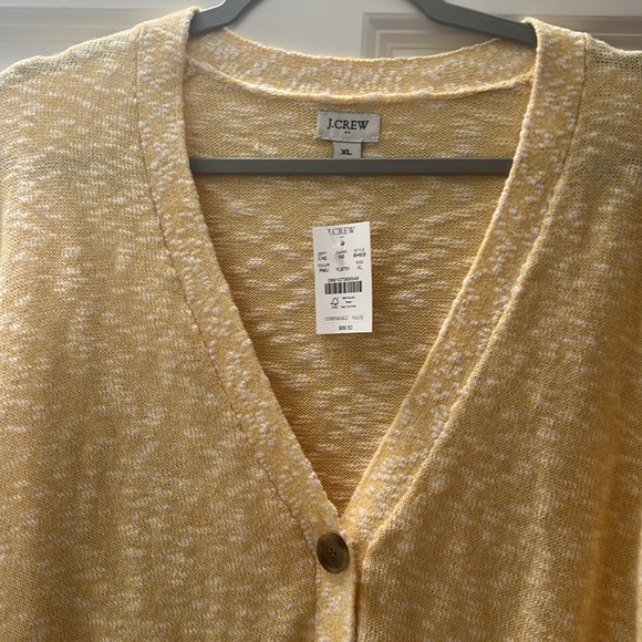 Yellow Jcrew Factory cardigan - Picture 3 of 3
